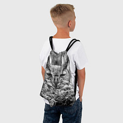 Рюкзак-мешок Ночной филин, цвет: 3D-принт — фото 2
