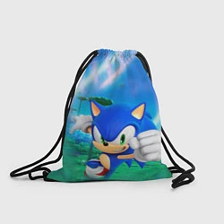 Рюкзак-мешок Sonic Boom, цвет: 3D-принт