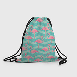 Мешок для обуви Flamingo Pattern