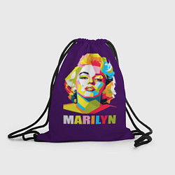Рюкзак-мешок Marilyn Monroe, цвет: 3D-принт