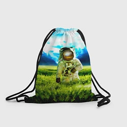 Рюкзак-мешок Первый на Земле, цвет: 3D-принт
