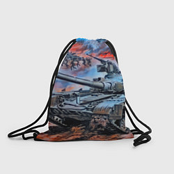 Рюкзак-мешок Вторая мировая война, цвет: 3D-принт