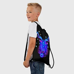Рюкзак-мешок Космический Козерог, цвет: 3D-принт — фото 2