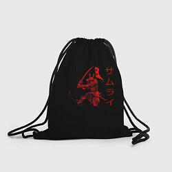 Рюкзак-мешок Японские иероглифы - самурай, цвет: 3D-принт