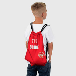 Рюкзак-мешок Невеста в красном, цвет: 3D-принт — фото 2