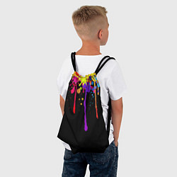 Рюкзак-мешок Краски, цвет: 3D-принт — фото 2
