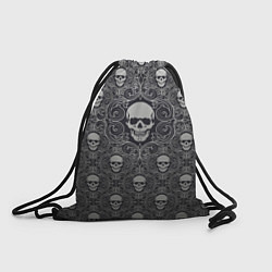 Мешок для обуви Black Milk: Skulls