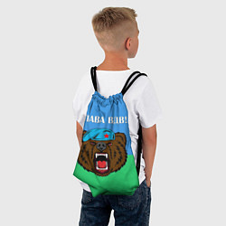 Рюкзак-мешок Слава ВДВ, цвет: 3D-принт — фото 2