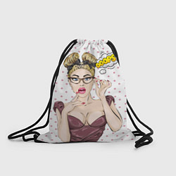 Рюкзак-мешок ПОП-АРТ, цвет: 3D-принт