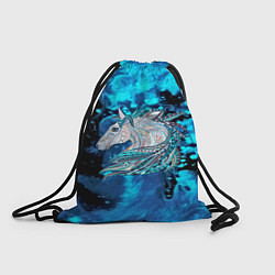 Рюкзак-мешок Сказочная лошадь, цвет: 3D-принт