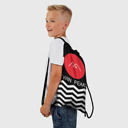 Рюкзак-мешок Твин Пикс, цвет: 3D-принт — фото 2