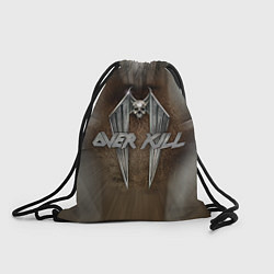 Рюкзак-мешок Overkill: Metal Skull, цвет: 3D-принт