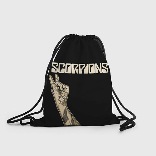 Мешок для обуви Scorpions Rock / 3D-принт – фото 1