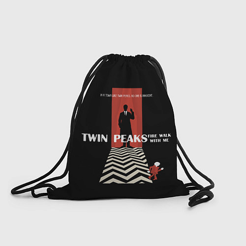 Мешок для обуви Twin Peaks Man / 3D-принт – фото 1