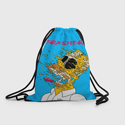 Рюкзак-мешок Trasher Homer, цвет: 3D-принт