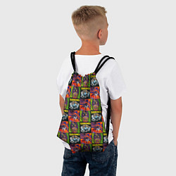 Рюкзак-мешок Ramones, цвет: 3D-принт — фото 2