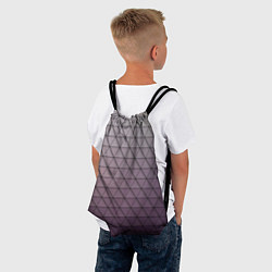 Рюкзак-мешок Кольчуга из треугольников, цвет: 3D-принт — фото 2