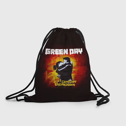 Мешок для обуви Поцелуй Green Day / 3D-принт – фото 1