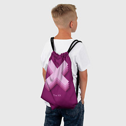 Рюкзак-мешок The XX: Purple, цвет: 3D-принт — фото 2