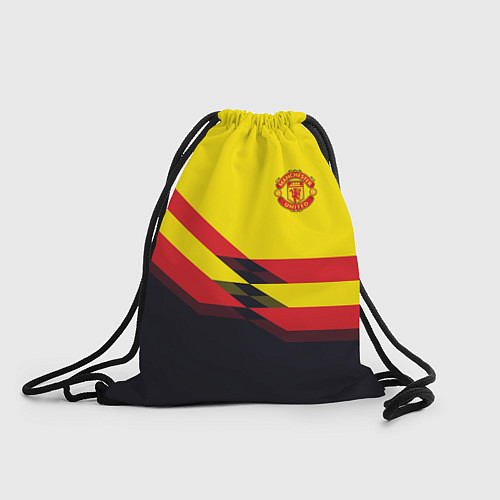 Мешок для обуви Man United FC: Yellow style / 3D-принт – фото 1