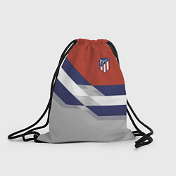 Рюкзак-мешок Atletico FC: Grey style, цвет: 3D-принт