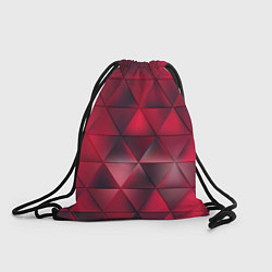 Рюкзак-мешок Dark Red, цвет: 3D-принт