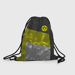 Рюкзак-мешок BVB FC: Dark polygons, цвет: 3D-принт