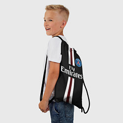 Рюкзак-мешок PSG FC: Black 2018, цвет: 3D-принт — фото 2