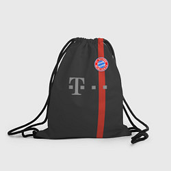 Рюкзак-мешок Bayern FC: Black 2018, цвет: 3D-принт