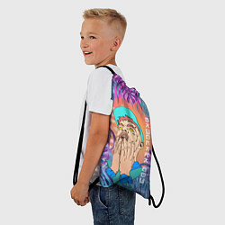 Рюкзак-мешок Sayonara Boy: Allj, цвет: 3D-принт — фото 2