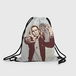Рюкзак-мешок Eminem: Street Music, цвет: 3D-принт