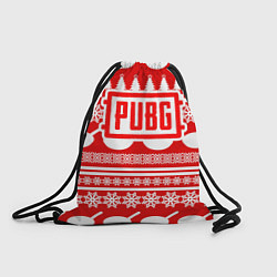 Рюкзак-мешок PUBG: New Year, цвет: 3D-принт