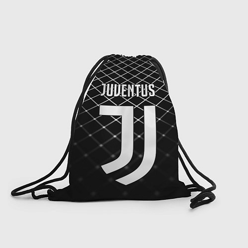 Мешок для обуви FC Juventus: Black Lines / 3D-принт – фото 1