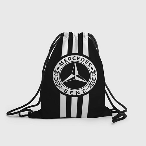 Мешок для обуви Mercedes-Benz Black / 3D-принт – фото 1