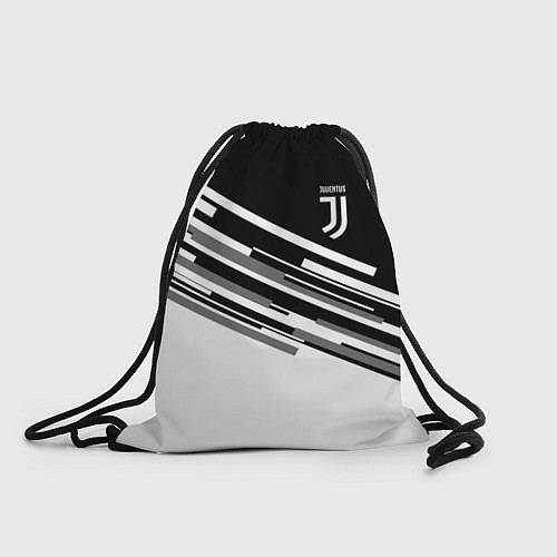 Мешок для обуви FC Juventus: B&W Line / 3D-принт – фото 1