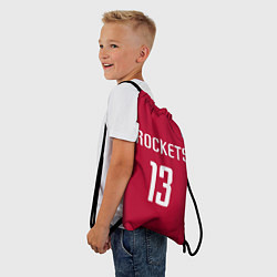 Рюкзак-мешок Rockets: Houston 13, цвет: 3D-принт — фото 2