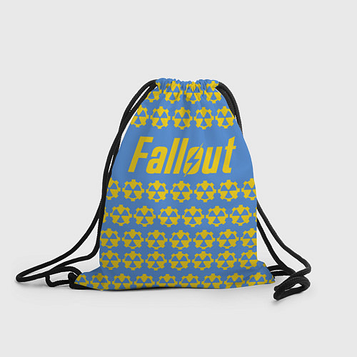 Мешок для обуви Fallout: Danger Radiation / 3D-принт – фото 1