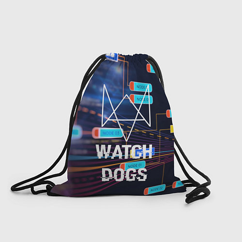 Мешок для обуви Watch Dogs / 3D-принт – фото 1