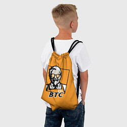 Рюкзак-мешок BTC vs KFC, цвет: 3D-принт — фото 2