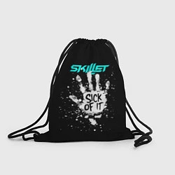 Рюкзак-мешок Skillet: Sick of it, цвет: 3D-принт