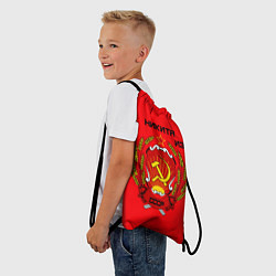 Рюкзак-мешок Никита из СССР, цвет: 3D-принт — фото 2