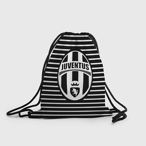 Мешок для обуви FC Juventus: Black Lines / 3D-принт – фото 1