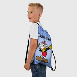 Рюкзак-мешок Cuphead Dab, цвет: 3D-принт — фото 2