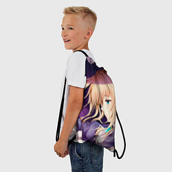 Рюкзак-мешок Violet Evergarden, цвет: 3D-принт — фото 2