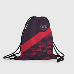 Мешок для обуви Audi: Red Pixel