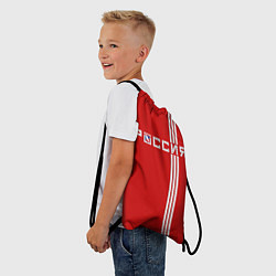 Рюкзак-мешок Красная машина Х, цвет: 3D-принт — фото 2
