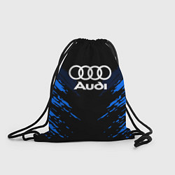Рюкзак-мешок Audi: Blue Anger, цвет: 3D-принт