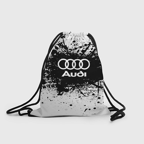 Мешок для обуви Audi: Black Spray / 3D-принт – фото 1