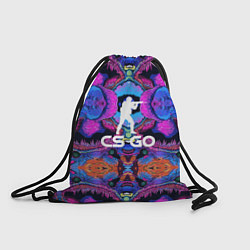 Рюкзак-мешок CS:GO Violet Hyper Beast, цвет: 3D-принт