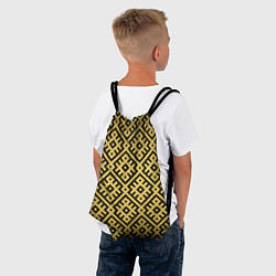 Рюкзак-мешок Обережная вышивка, цвет: 3D-принт — фото 2